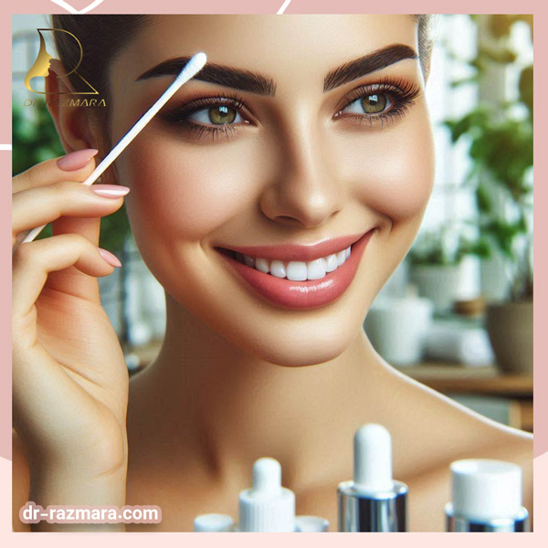 مراقبت های بعد از لیفت ابرو + دکتر نرگس رزم آرا